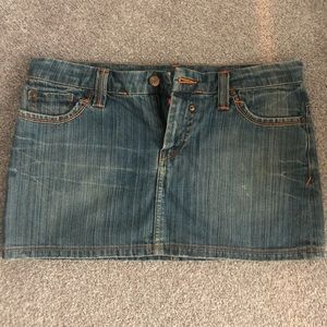 Distressed Seven7, Premium Denim Skirt